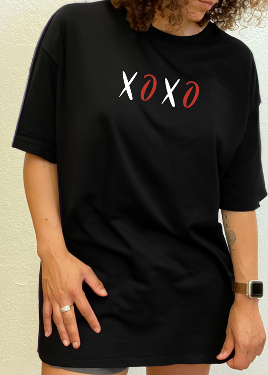 XOXO Unisex Bamboo/Cotton Graphic T-Shirt
