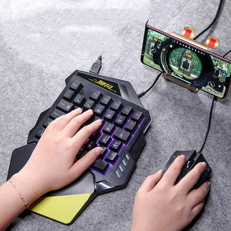 Wireless Bluetooth Keyboard Automatic Game Assist Android  Universal