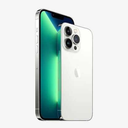 Apple iPhone 13 Pro Max 128GB Silver Fully Unlocked (Refurbished)